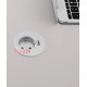 Врезная мебельная розетка 220В + USB, белый, Versatag ASA 060.36F.00002