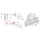 Розетка USB тип А+С в стол/мебель, нержавеющая сталь, Versapick ASA ASA-060.29Z.00049