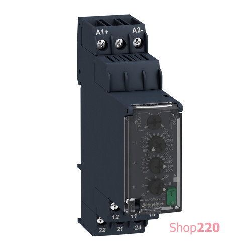 Реле контроля напряжения 80-300В, 24/240В Schneider Electric RM22UB34