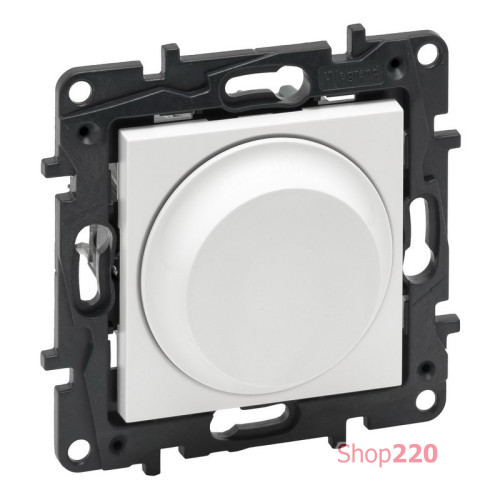 Диммер поворотный, белый, Niloe Step Legrand 863152B