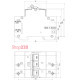 Дифавтомат с защитой от дуги C 20/0,03 тип A, 10kA, KZS-AFDD 3M2p ETI 2173875