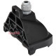 Розетка кабельная 2-я с заглушками ERS-2CM (Schuko, IP44, каучук, черная) ETI 4481014