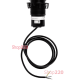 Выдвижной блок розеток Bachmann Elevator 220В + 2xUSB, черный