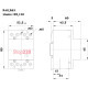 Контактор модульный тихий, 40А 220В, 4но, R 40-40 230V, ETI 2463410