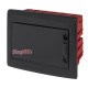 Щит черного цвета на 12 модулей, встраиваемый, e.plbox.pro.w.12b.black ENEXT CP12912B