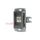 Розетка комп'ютерна RJ-45 подвійна, сталь, EPH4400162 Asfora Schneider
