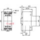 Контактор модульный тихий, 25А, 220В, 4но, R 25-40 230V, ETI 2462310