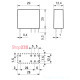 Миниатюрное реле 24 В, 406180240000 Finder