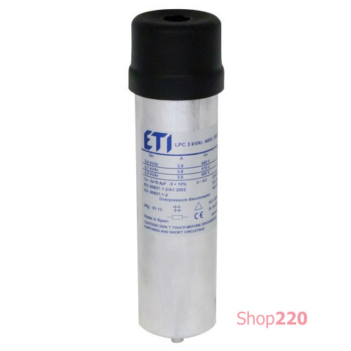 Конденсаторная батарея 1,5kVAr (400V), LPC ETI 4656701