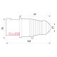 Силовая вилка 32А, 380В, 5 полюсов, переносная, e.plug.pro.5.32 Enext