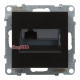 Розетка информационная RJ45 cat. 6 UTP, черный, Suno Legrand 721452