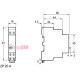 Контактор 20А, 2 полюса, Resi9 R9C20220 Schneider Electric