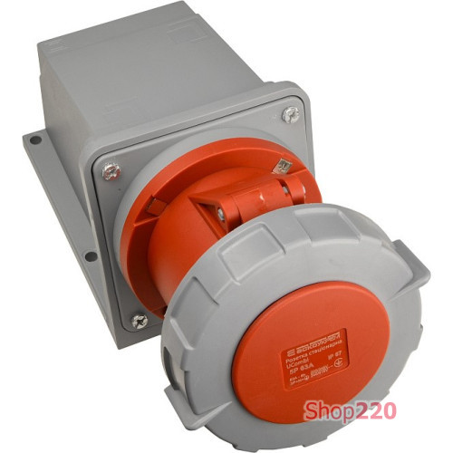 Розетка стационарная 63А, 5P, IP67, UCombi АСКО-УКРЕМ A0080010156
