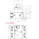 Дифференциальное реле 16А, 30мА, 4 полюса, тип А, EFI6-P4 ETI 2061660