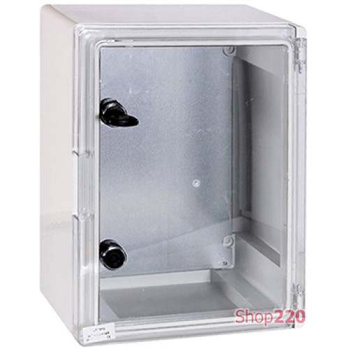 Щит ударопрочный 400х500х175мм с прозрачной дверцей, IP65, e.plbox.400.500.175.tr Enext
