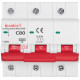 Автомат 80 А, 3-фазный, тип С, e.mcb.stand.100.3.C80 Enext s002213