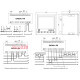 Анализатор сети END20L-RS (96x96мм кв 85-253V AC/90-300V DC, RS-485, 1xNO, импульсный выход) ETI 4656950