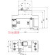 Дифференциальное реле 16А, 30мА, 2 полюса, тип А, EFI6-P2 ETI 2061260