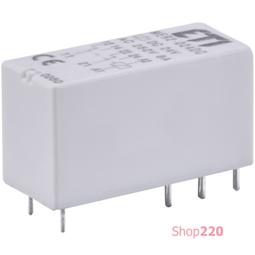 Реле электромеханическое миниатюрное MER2-024 DC 2p ETI 2473032