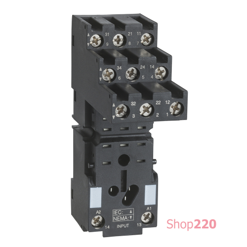 Розетка для реле типа RXM3 RXZE2S111M
