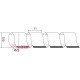 Спираль 22 - 350 мм белая-прозрачная, 10м, SWB-30 A0150070009