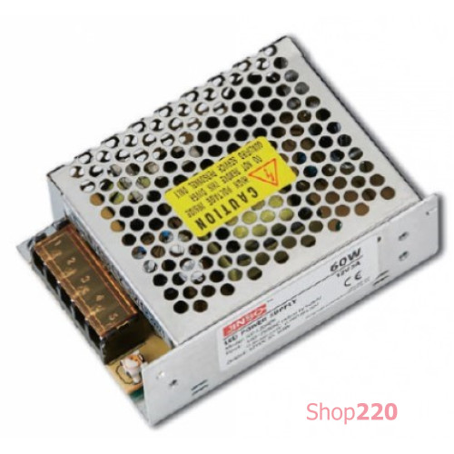 Блок питания 12В, 150Вт (ток 12.5А), IP20, JLV-12150K Jinbo