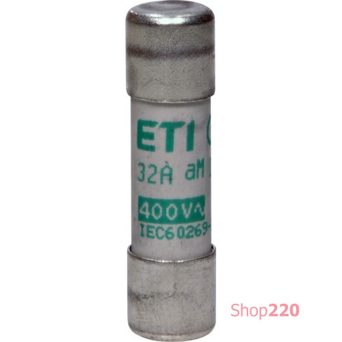 Предохранитель CH10x38 aM 25A 400V ETI 2652019