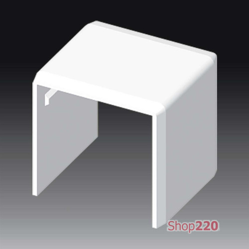 Соединитель LHD 40x40 белого цвета; Серия LHD; ПВХ 8642_HB