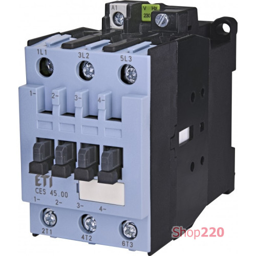 Контактор CES 45.00 (22 kW) 230V AC ETI 4646557