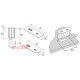Розетка USB тип А+С в стол/мебель, золото, Versapick ASA ASA-060.29Z.00056
