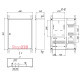 Щит для 3ф. счетчика + 27 модулей, навесной, e.mbox.pro.n.f3.27 Enext