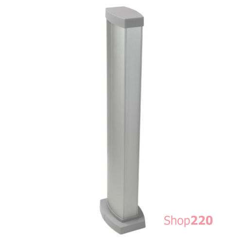 Колонна для розеток напольная, высота 68 см, алюминий, Snap-On Legrand 653024