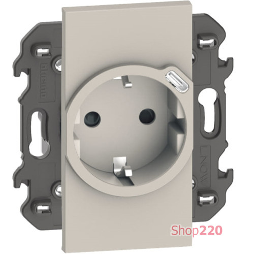 Розетка электрическая с USB зарядкой 2R