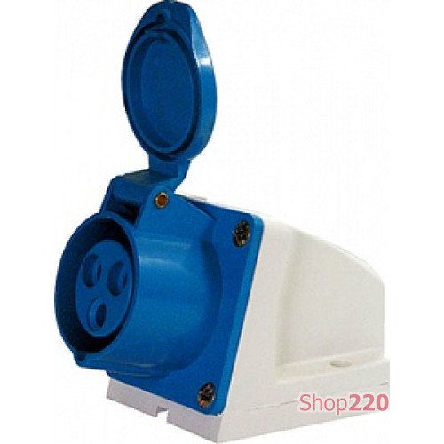 Розетка силовая 32А 220В, стационарная, e.socket.pro.3.32 Enext p012002