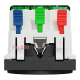 Розетка с USB тип С, 10,5 Вт, антрацит, 2 модуля, Unica New Schneider NU301754