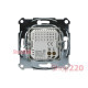 USB розетка тип А+С, бронза, EPH2700369 Schneider Electric Asfora