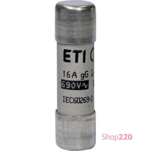 Предохранитель CH14x51 gG 16A 690V ETI 2651030