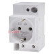 Розетка щитовая на din-рейку 16A 250В, iPC A9A15310 Schneider Electric