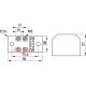 Клеммная колодка защищенная 45А, 4 полюса, e.tc.protect.45.4 Enext p056016