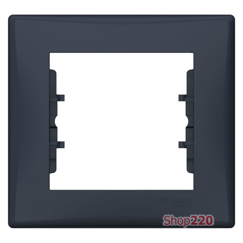 Рамка 1-ная, графит, Sedna SDN5800170