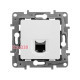 Компьютерная розетка RJ-45, белый, 672241 Legrand Etika