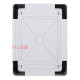 Корпус из ABS-пластика с прозрачной дверцей 280х210х130мм IP65, e.plbox.pro.p.28.21.13.tr ENEXT p084201