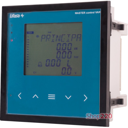 Регулятор реактивной мощности MASTER Control Var 6 (на 6 ступеней), AC110…480В, RS485 MASTER06