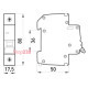 Выключатель нагрузки на DIN-рейку 1р, 50А, e.is.1.50 Enext p008007