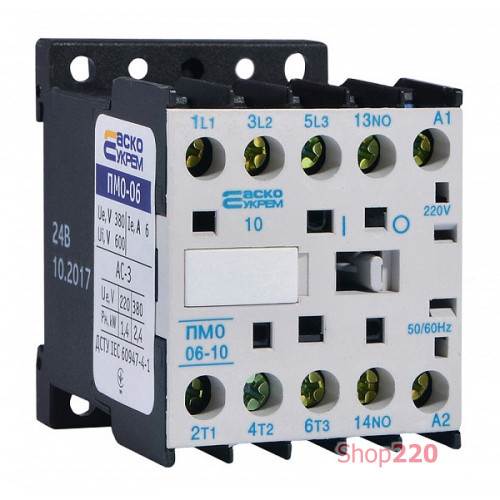 Пускатель ПМ 0-06-10 M7 230В (LC1-K0610) A0040010037