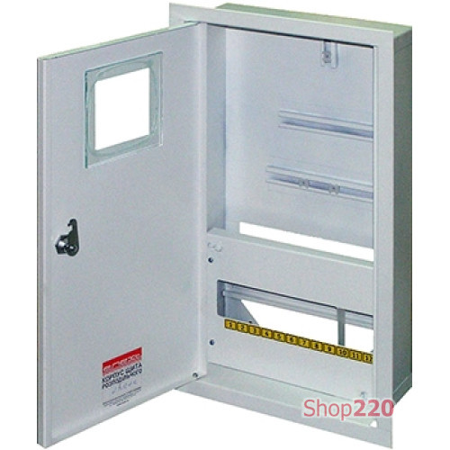 Корпус для 3ф. счетчика + 12 модулей, встраиваемый, e.mbox.stand.w.f3.12.z Enext s0100010