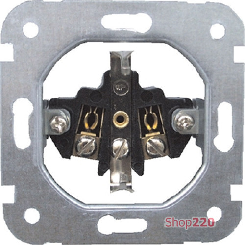 Механизм розетки c заземления, e.mz.12312.gz Enext ins0010042