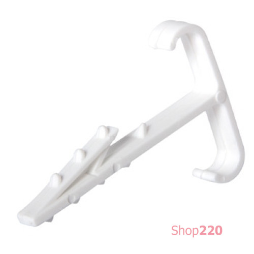 Дюбель-елочка для плоских кабелей 12 мм, двойная, e.metiz.dowel.flat.fir.12T Enext m0080124