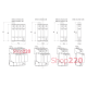 Ограничитель перенапряжения (разрядник) на 1 полюс, 20 кА, ETITEC C T2 275/20 (1+0) ETI 2440393