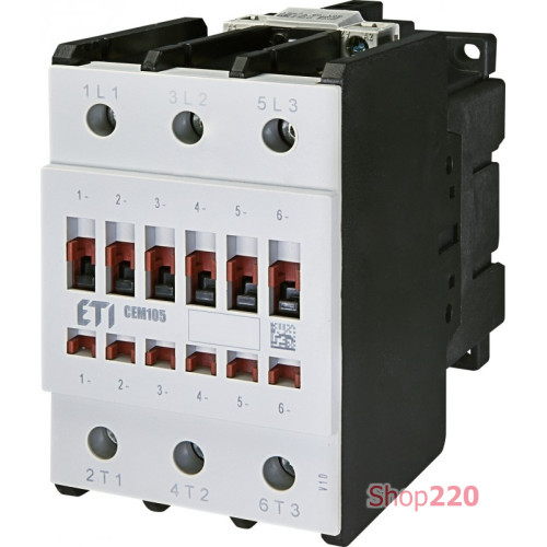 Контактор CEM 105.11 230V AC ETI 4652133